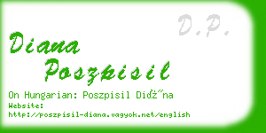 diana poszpisil business card